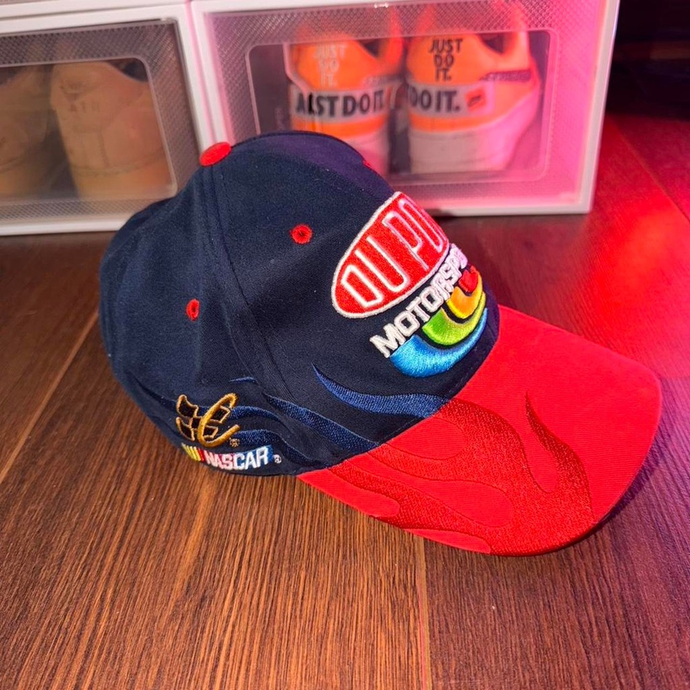 Vintage NASCAR multicoloured hat